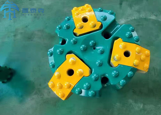 Ql80 칸크 Dth 드릴 비트 평면 전면 설계와 공기 튜브로 바위 뚫기