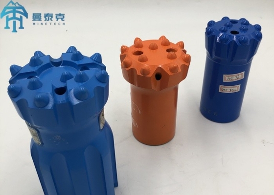 R38 76mm 스레드 버튼 드릴 비트 평면 얼굴 드릴 비트 뚫기 바위