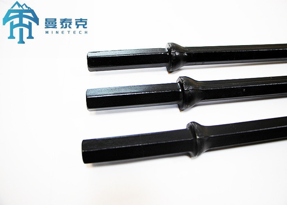 H22x108mm 암석 드릴링 테이퍼 드릴 로드, 11°, 6인치