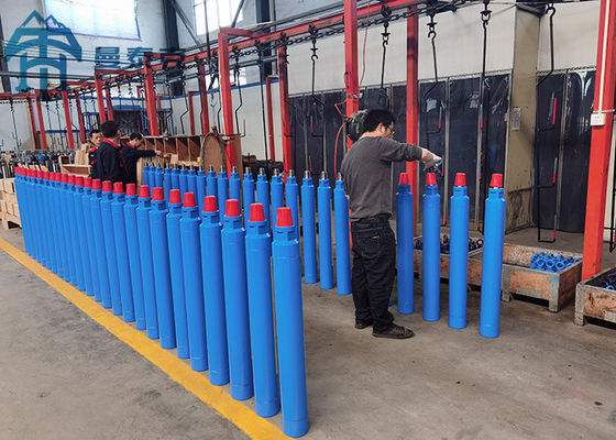 나무 상자 패키지 Dth 굴착 도구 8-14 M3/Min 공기 소비