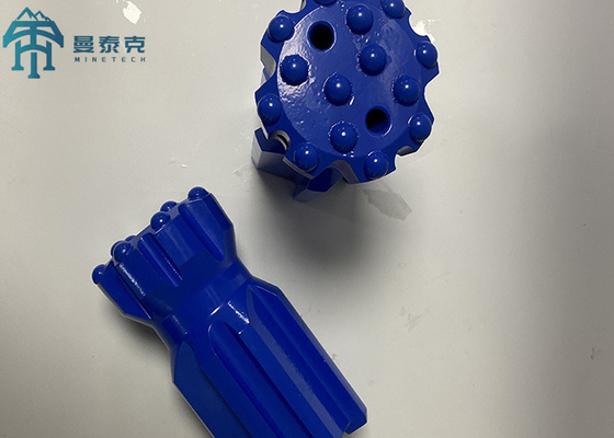 76mm T38 리트랙 버튼 비트 하드 로크 헐링 텅프멘 카바이드