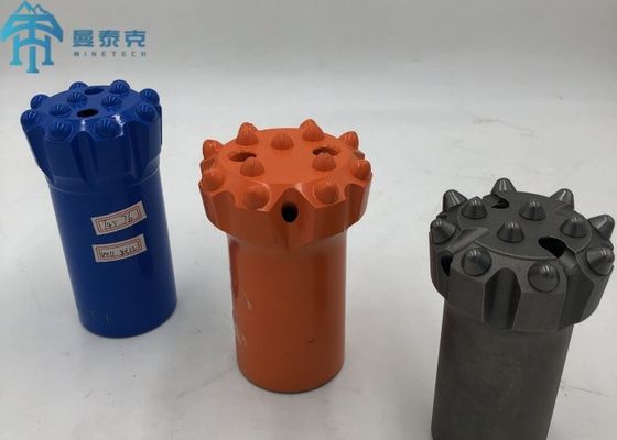 R38 76mm 스레드 버튼 드릴 비트 평면 얼굴 드릴 비트 뚫기 바위