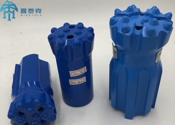 탄도 버튼 T45 76mm 스레드 버튼 비트 광산 및 폭발