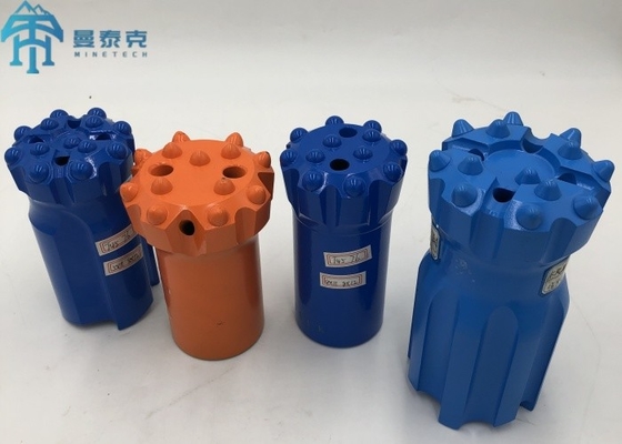 115mm T51 스레드 버튼 드릴 비트 벨트 도로 광업 터널 boring