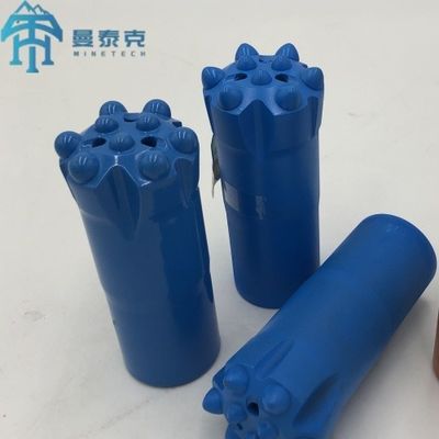 T51  102mm Button Bits Button Bit for Thread Extension Rod for Tunneling Threaded Button Drilling Bits