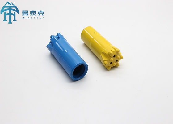 Rock Drilling Tools R32 48mm Threaded Button Bit With Heat-treatment