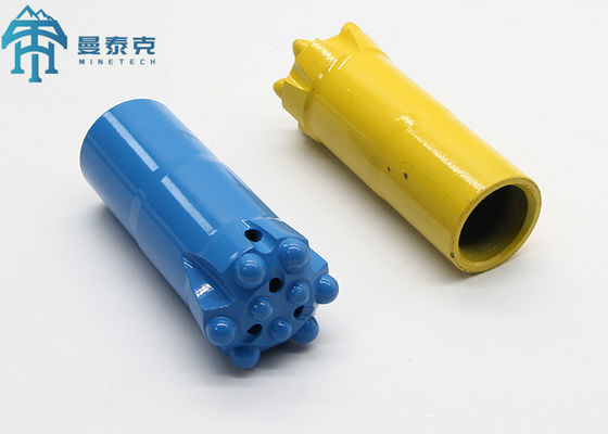 Rock Drilling Tools R32 48mm Threaded Button Bit With Heat-treatment