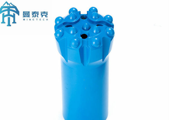 76 밀리미터 상부 해머 비트 T45 수력 스레드는 마이닝 구조 채석업을 위해 구멍을 뚫습니다