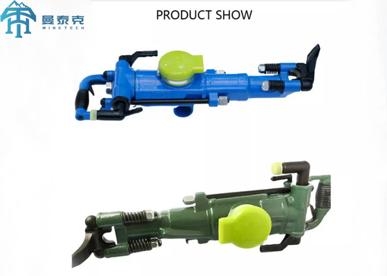 YT29A Pneumatic Rock Drill 27kg 5M 광산 깊이