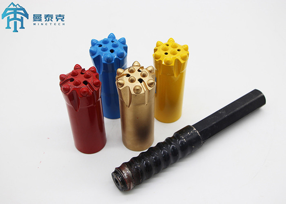 T51 89mm 스레드 버튼 비트 마이닝 텅스텐 카바이드