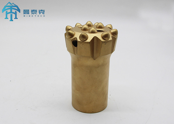 89mm R32 리트랙 굴착 비트 탑 망치 스레드 버튼 비트 광산
