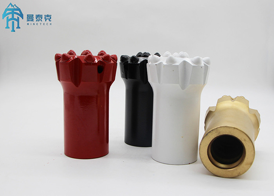 비트 T45 64 밀리미터 쓰레드 버튼을 꿰뚫는 카바이드 마이닝 돌