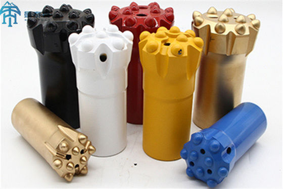 긴 구멍 뚫기 후집 버튼 비트 T38 스레드 76mm