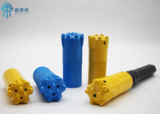 R28 38 밀리미터 스레드 버튼 비트 탑해머 장비 록 볼팅 도구