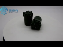 단단한 암석 드릴링 36 밀리미터 끝이 좁아진 버튼 비트