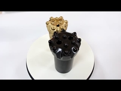 착암기 도구 쓰레드 버튼은 T38 76 밀리미터를 물었습니다