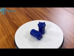 32mm 11도 톱니 버튼 비트 바위 파기 CNC 가공