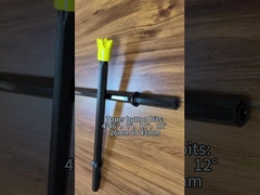 광산 터널링용 다기능 하드 록 드릴 스틱 H22 11도 톱퍼 스틱