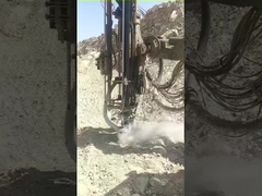 사우디 아라비아에서 T38 64mm 나사산 버튼 비트가 우수한 성능으로 작동합니다.